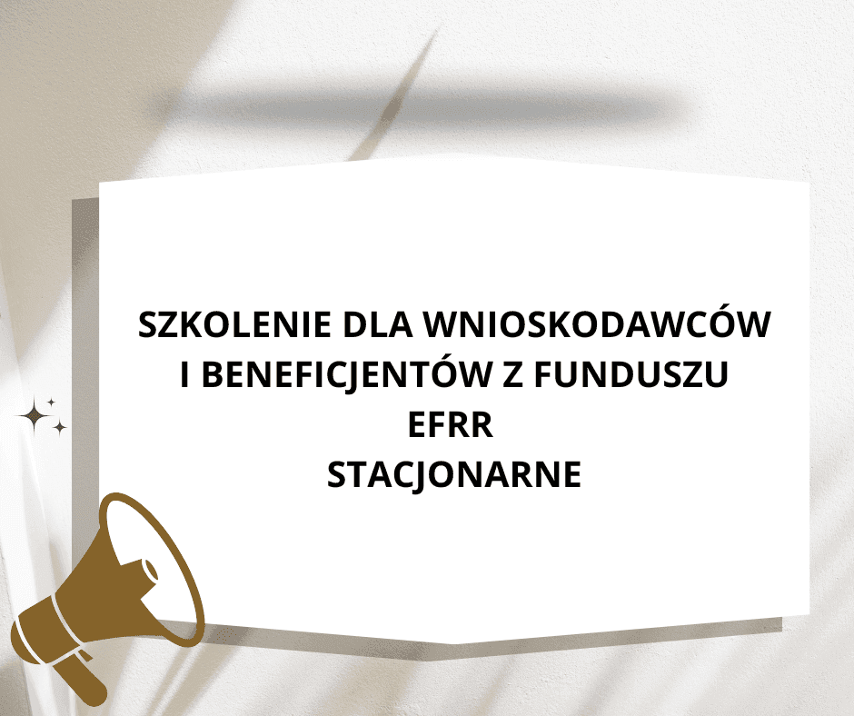 Szkolenie „Prawidłowa realizacja i rozliczanie projektu w ramach FEW” – Priorytet 8
